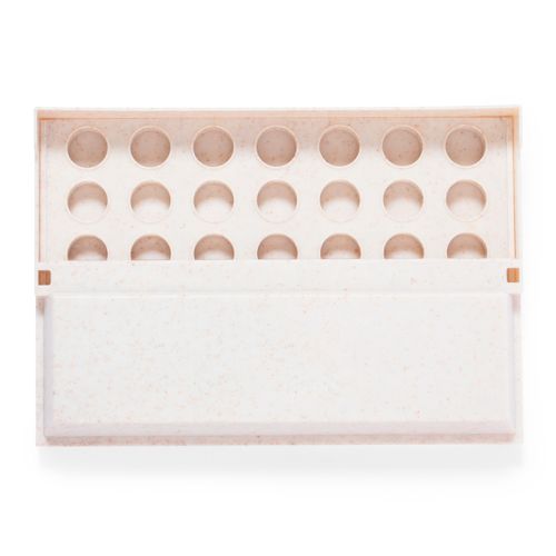 Fire paa stribe af hvedestraa - Billede 3